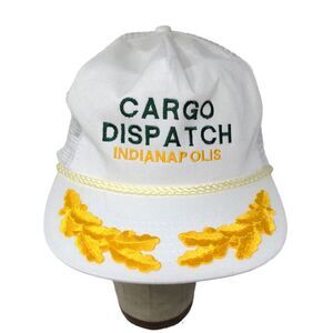 Indianapolis Cargo Dispatch Hat Scrambled Eggs White Snapback